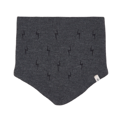 Ikks Kids' Knitted Snood Gray In Grey