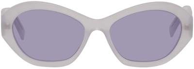 Givenchy Purple Gv40001u Sunglasses In Silver