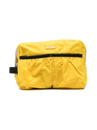 K-way Kids' Multi-compartment Bag In Yellow