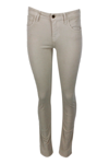 Jacob Cohen Corduroy Trousers In Beige