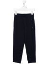 Polo Ralph Lauren Embroidered-logo Track Pants In Blue