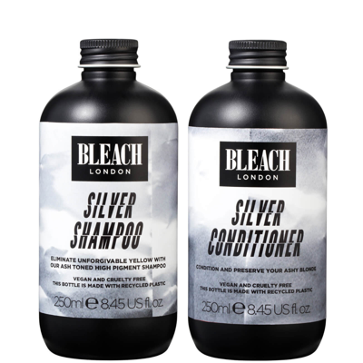 Bleach London Silver Shampoo And Conditioner Duo