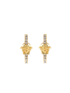 VERSACE WOMEN'S  GOLD OTHER MATERIALS EARRINGS