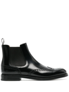 Church's Black Ketsby Rivet And Ankle Boots In Black