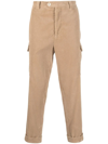 BRUNELLO CUCINELLI CROPPED CORDUROY TROUSERS