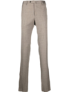 Pt Torino Straight-leg Trousers In Neutrals