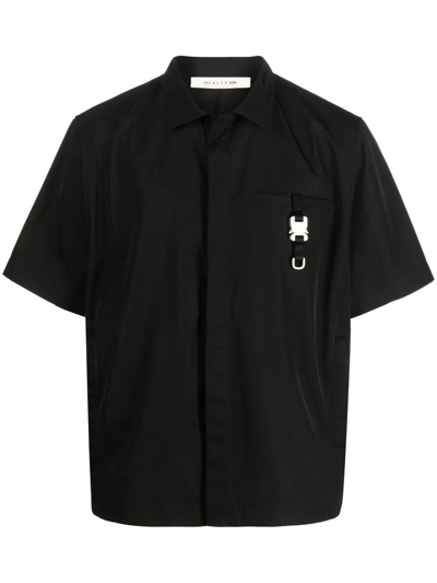 Alyx Short-sleeve Button-up Shirt In Black