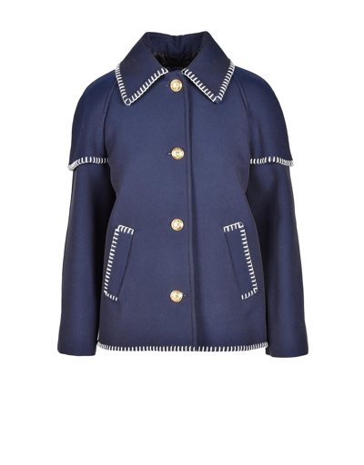 Moschino Coats & Jackets Women's Blue Jacket