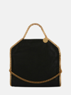 Stella Mccartney Falabella Fold Over Tote Bag In Black