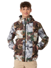 MC2 SAINT BARTH MAN HOODED LIGHTWEIGHT WINDBREAKER WITH CAMOUFLAGE PRINT