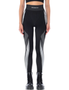 Misbhv X Browns Base-layer Ski Leggings In Black White