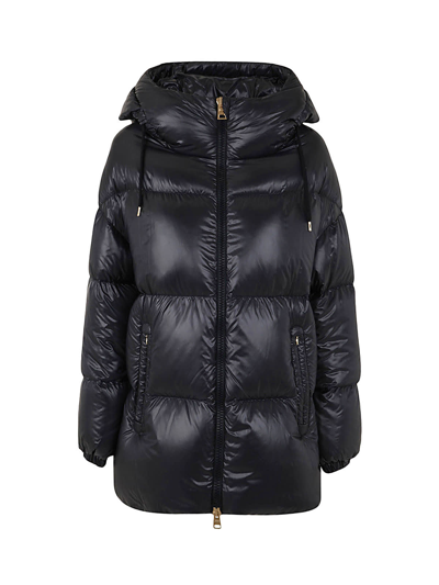 Herno Oversize Ultralight Nylon Parka In Blue
