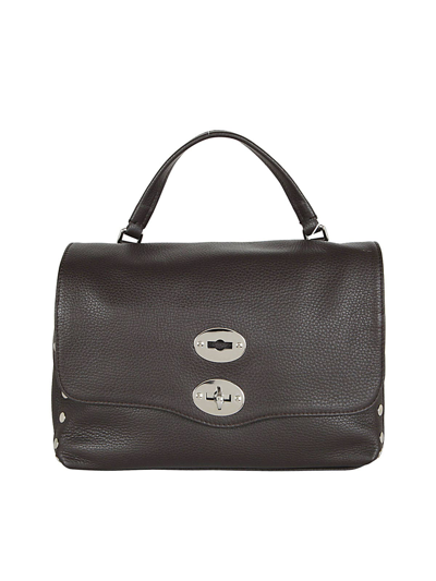 Zanellato Postina Daily Shoulder Bag In Dark Brown