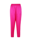 Gianluca Capannolo Mila Slim Trouser With Elastic In Scarlet