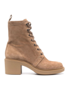 Gianvito Rossi Foster 45 Suede Boot In Caml Camel