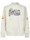 Palm Angels Sweatshirt In White