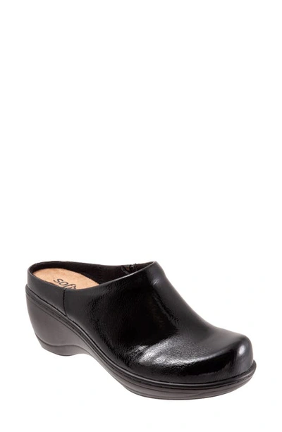 Softwalk Madison Clog In Black