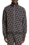 Kenzo Men's Monogram Track Jacket In Black