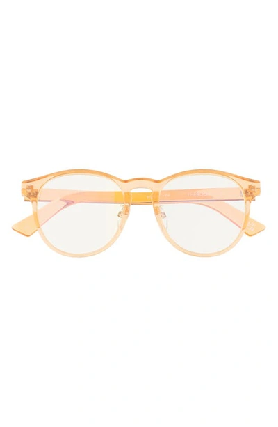 The Book Club Ham Lit 51mm Blue Light Blocking Reading Glasses In Pink
