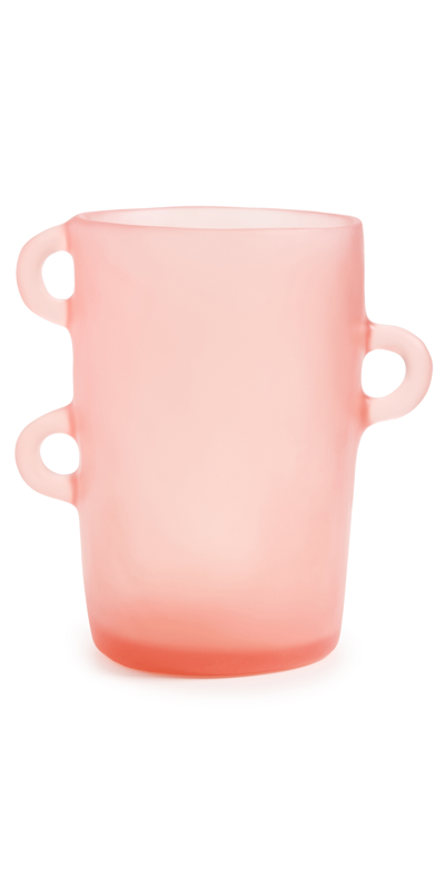 Tina Frey Loopy Medium Vase In New Pink