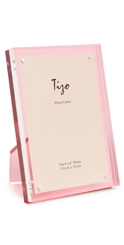 Tizo Design 4x6 Lucite Frame In Pink