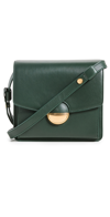 Proenza Schouler Dia Day Leather Shoulder Bag In Forest Green