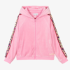 MARC JACOBS MARC JACOBS TEEN GIRLS PINK ZIP UP TOP