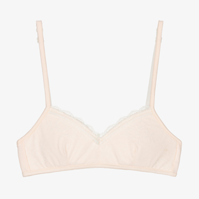 La Perla Kids' Girls Pink Padded Modal Bra