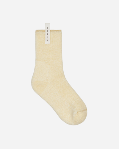 Demon Logo Socks In White