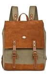 The Same Direction Valley Oak Canvas Backpack In Olive