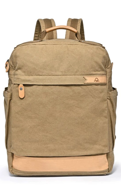 The Same Direction Tila Canvas Backpack In Khaki