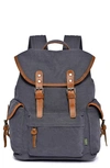 The Same Direction Shady Cove Canvas Backpack In Slate