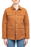 1822 Denim Utility Jacket In Maple