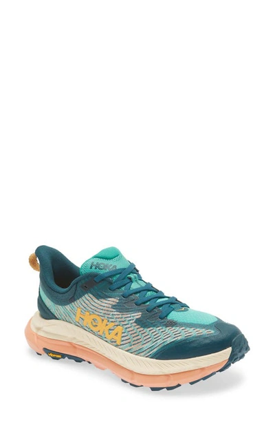 Hoka Mafate Speed 4 Trail Running Shoe In Green