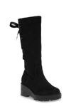 Dolce Vita Kids' Tall Wedge Boot In Black