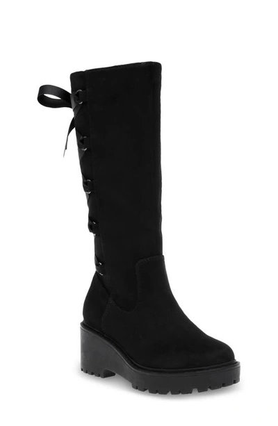 Dolce Vita Kids' Tall Wedge Boot In Black