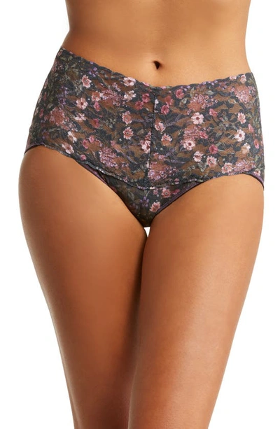 Hanky Panky Floral Retro Lace Vikini In Myddelton Gardens