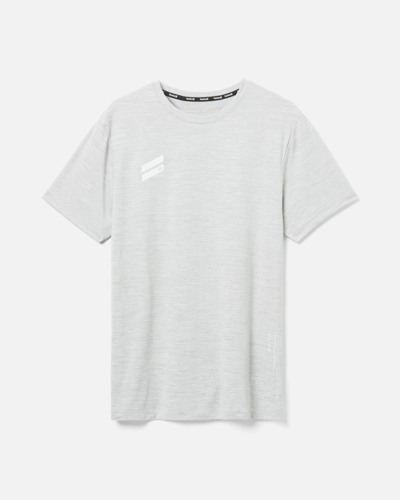United Legwear Men's Exist Performance Short Sleeve T-shirt In Grey,grey