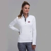 Zero Restriction Mississippi State | Sofia Z500 Pullover | Collegiate In White/silver