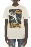 CULT OF INDIVIDUALITY LUCKY BASTARD MONSTERS COTTON GRAPHIC TEE