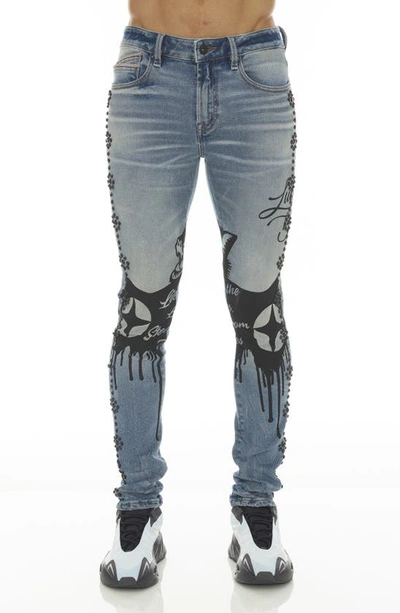 CULT OF INDIVIDUALITY CULT OF INDIVIDUALITY PUNK SUPER SKINNY JEANS
