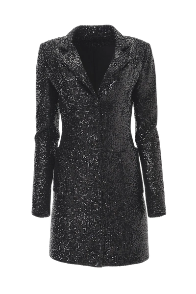 Lita Couture Night Out Black Sequin Dress