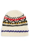 Isabel Marant Gael Crafty Wool Blend Beanie In White