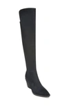 Zodiac Ronson Knee High Boot In Black Suede