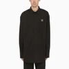 FRED PERRY CLASSIC BLACK SHIRT IN COTTON