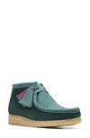 Clarks Un Loop Top Boot In Teal Combi