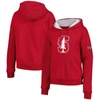 STADIUM ATHLETIC CARDINAL STANFORD CARDINAL TEAM BIG LOGO PULLOVER HOODIE