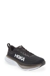 Hoka Bondi 8 Running Shoe In Black/white