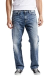 SILVER JEANS CO. SILVER JEANS CO. GRAYSON CLASSIC FIT STRAIGHT LEG JEANS