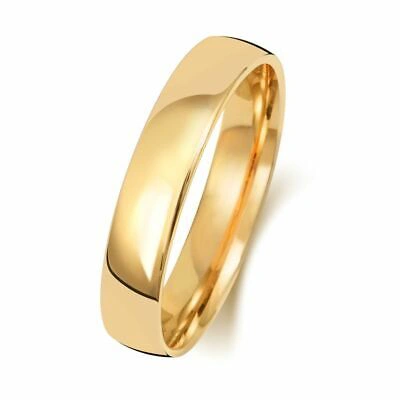 Pre-owned Markenlos Gelbgold Hochzeit Ring Stempel